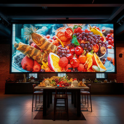 2.976 Pixel Pitch Indoor LED Display Screen con gabinete de aluminio y 100000 años de vida útil