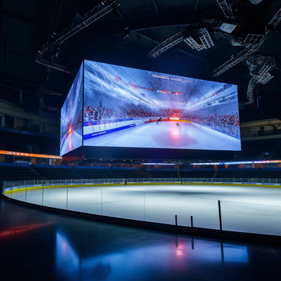 IP65 pantalla LED colgante de pared para estadios con 100000 horas de vida útil