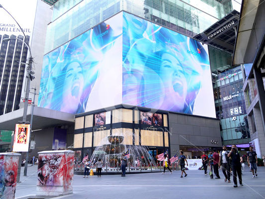 Pantalla de publicidad LED brillante Alto brillo con resolución nítida