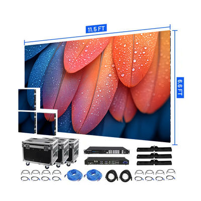 Ecrans de alquiler de LED de configuración de píxeles SMD2020 P4.81 para exteriores con alto contraste