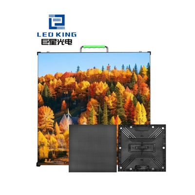 Panel de pantalla de publicidad LED de alto brillo P2.9 de alquiler de interior exterior LED Digital Signage Panorama publicitario