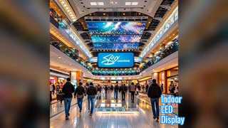 Pantalla LED para interiores P2 Montaje en techo