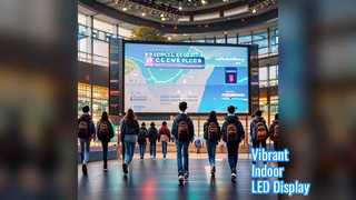 Pantalla LED para interiores con paso de píxeles de 2,5 mm